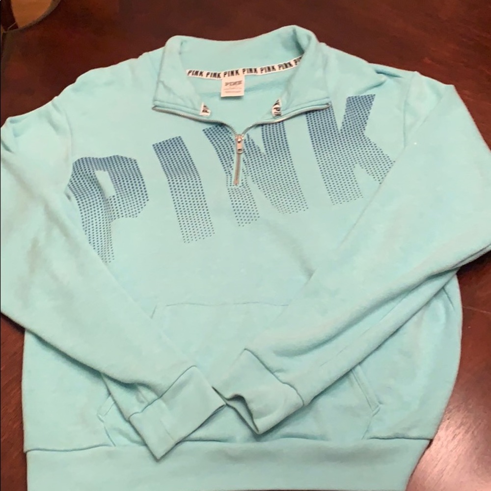 VS PINK quarter zip jacket